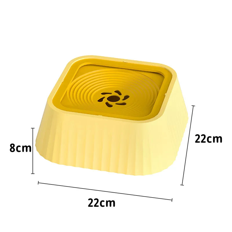 SplashGuard floating pet water bowl