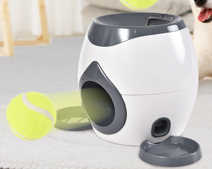 FetchFeed™ interactive ball toy for dogs