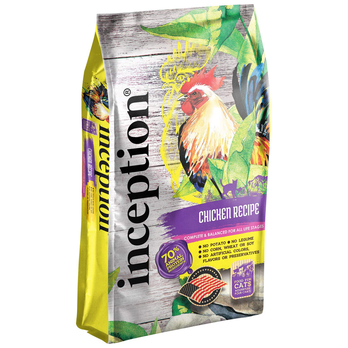 Inception Chicken Recipe Dry Cat Food | 4 lb