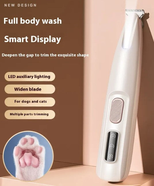 PawPerfect LED grooming trimmer for pet paws
