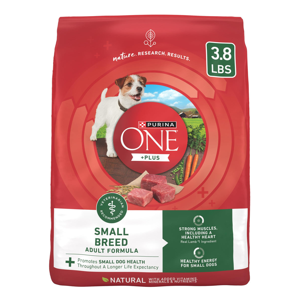 Purina ONE Small Breed Lamb & Rice Dog Food | 3.8 lb