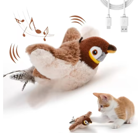 FlutterBird rechargeable interactive cat toy