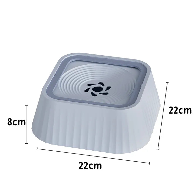 SplashGuard floating pet water bowl