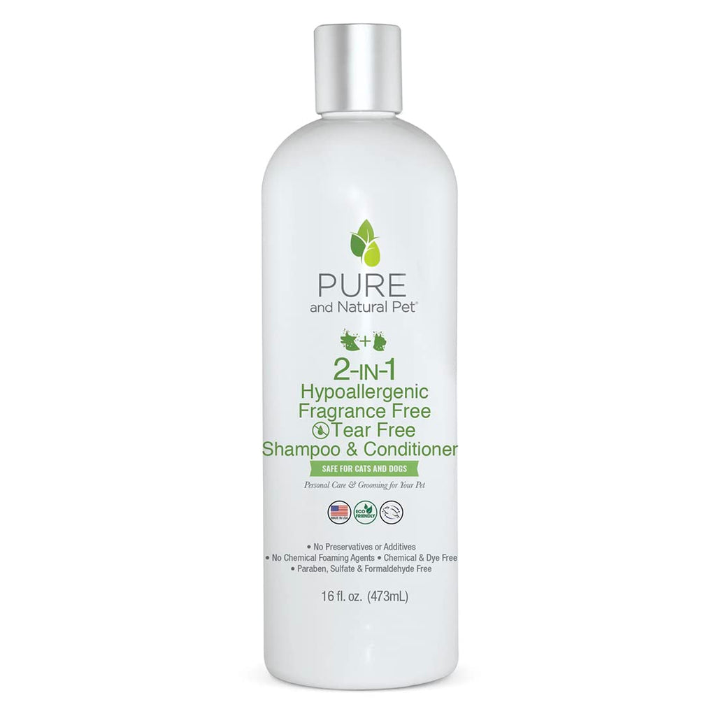 Pure & Natural Pet Hypoallergenic 2-in-1 Shampoo & Conditioner