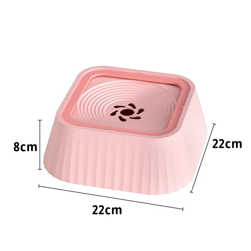 SplashGuard floating pet water bowl