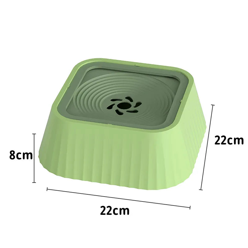 SplashGuard floating pet water bowl