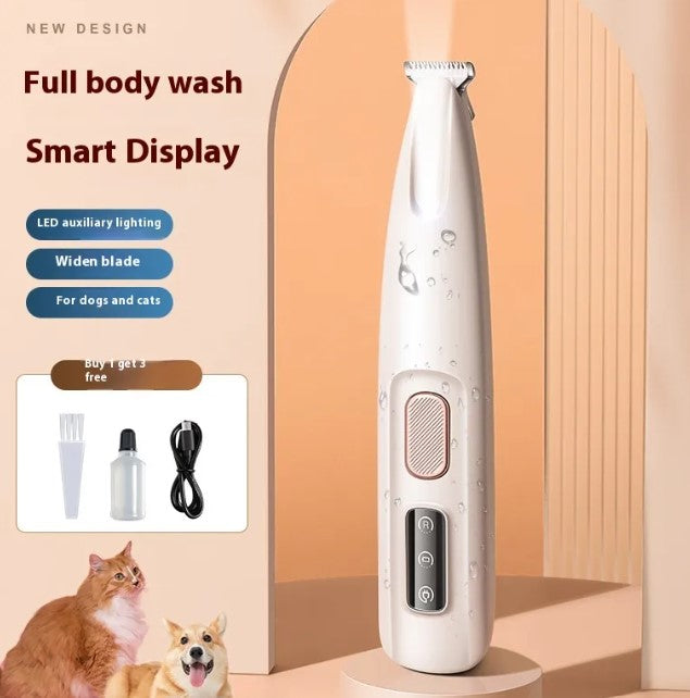 PawPerfect LED grooming trimmer for pet paws